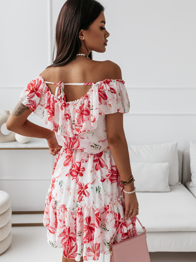 Sukienka hiszpanka w kwiaty FUERTA-...