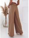Eleganckie szerokie spodnie - ANCHO - beżowe
