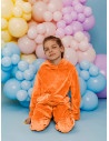 Welurowy dres dziecięcy WINKI - orange