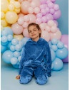 Welurowy dres dziecięcy WINKI - niebieski