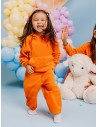 Welurowy dres dziecięcy TIMON - orange
