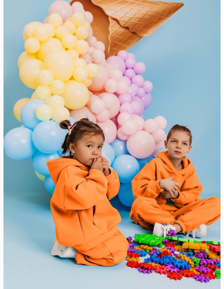 Komplet dresowy dziecięcy MULAN - orange