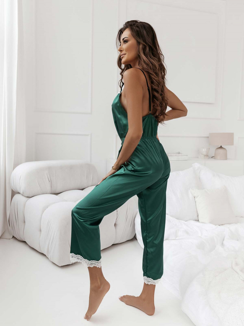 Satynowa piżama kombinezon KILIJA -...