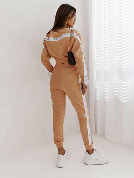 Welurowy dres spodnie +... 2