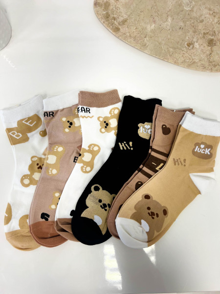Skarpetki BEAR - wzór 4 2