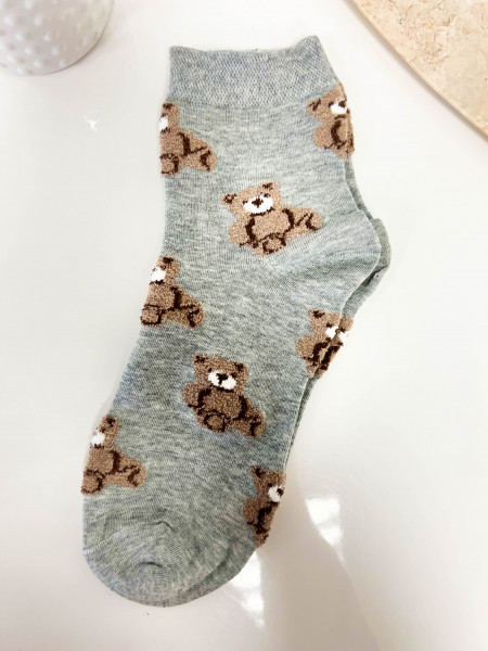 Skarpetki TEDDY - szare 2