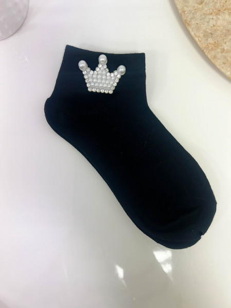 Skarpetki KORONA - czarne 2