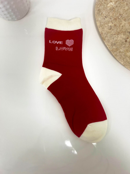 Skarpetki LOVE - wzór 1