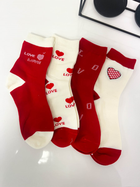 Skarpetki LOVE - wzór 2 2