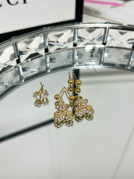 Kolczyki zestaw 3 pary... 2