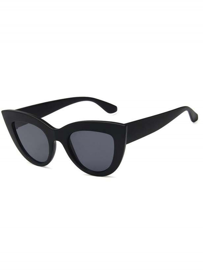 Okulary w stylu kociego oka - czarne