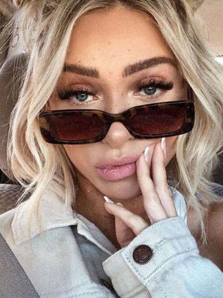 Okulary z motywem zwierzęcym - panterka