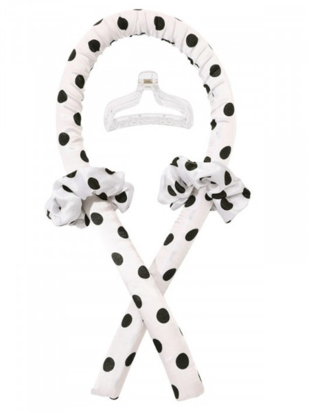 Miękki wałek do kręcenia włosów - pudrowy róż 2