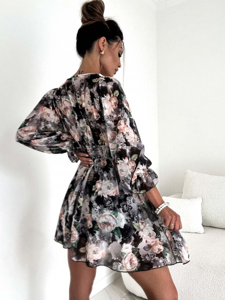 Szyfonowa sukienka w... 2