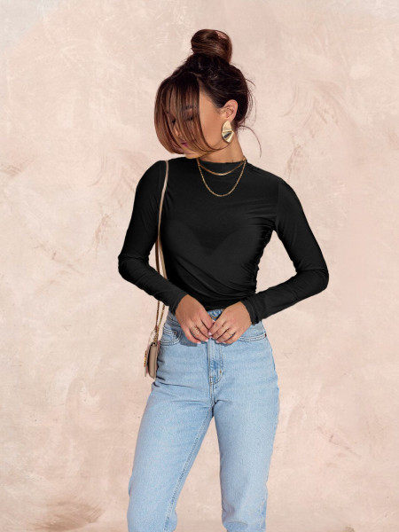 Elastyczne body CORALIN - czarne