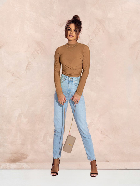 Elastyczne body CORALIN - cappuccino