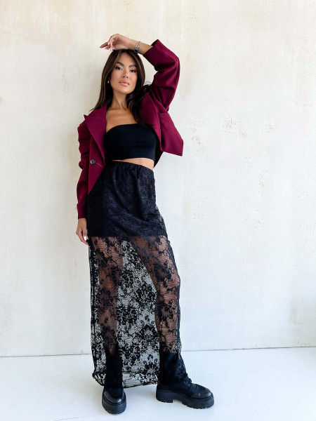 Koronkowa maxi spódnica AMARIS 2