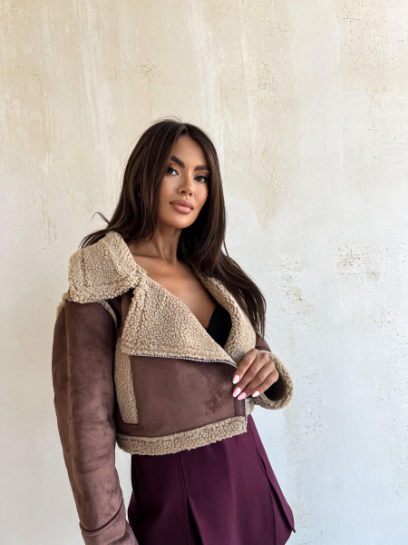 Krótka kurtka kożuszek... 2