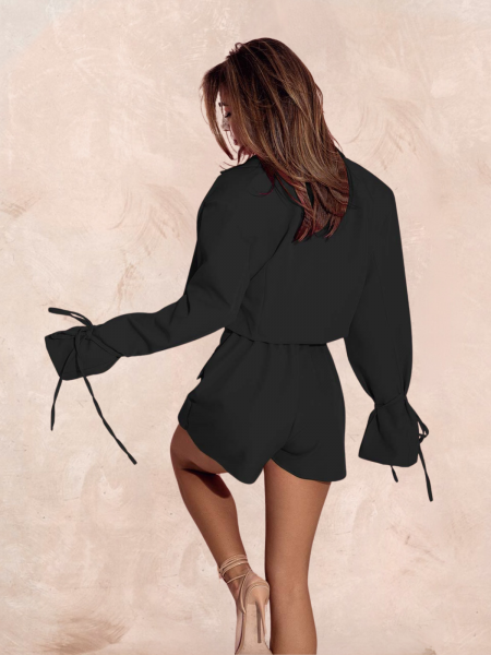 Komplet marynarka i spódnicospodnie HOLLI - czarny 2