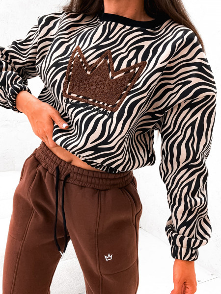 Komplet dresowy z koroną NITA - wzór 3 2