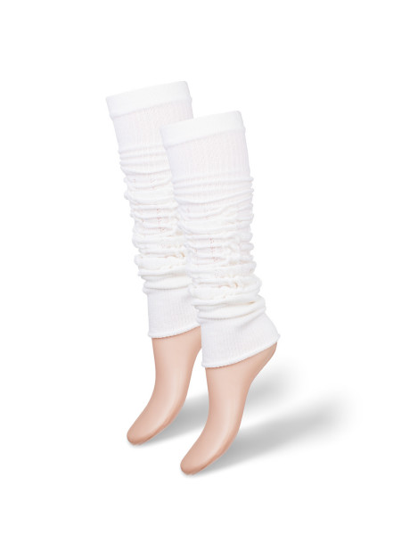 Getry ocieplacze bawełniane ażurowe DITA- ecru 2