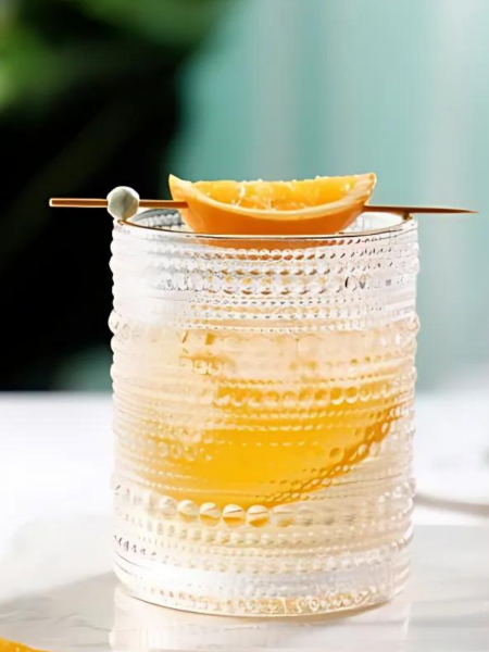 Szklanka wysoka 350 ml grube szkło - wzór 1 2