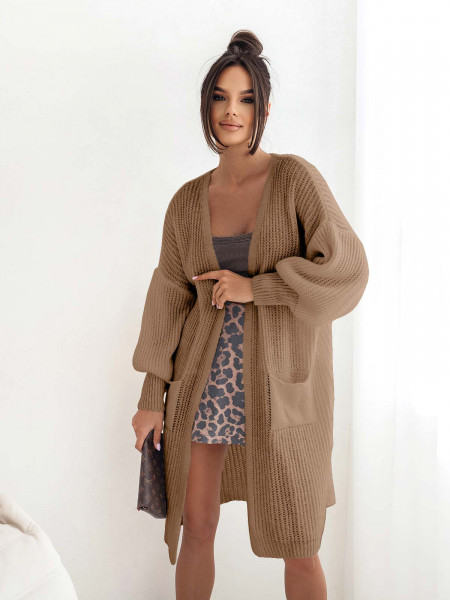 Długi sweter kardigan -... 2