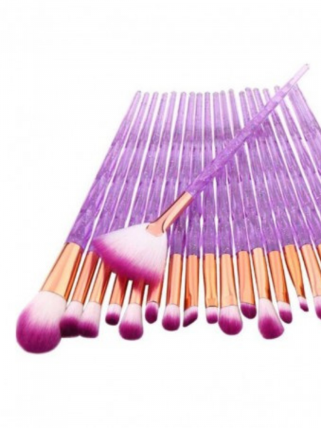 Zestaw 20 szt pędzli do makijażu -wzór 1 2