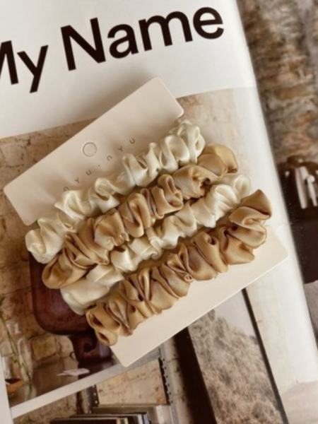 Zestaw frotek gumek do włosów 3w1 - wzór 2