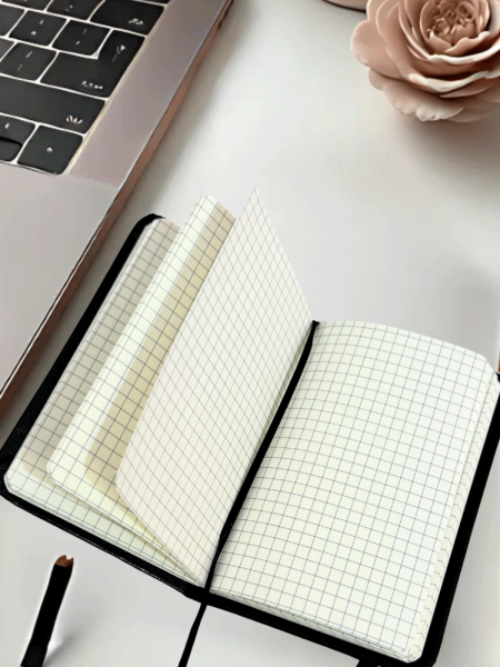 Notes mini w twardej oprawie BE THE BEST - czarny 2