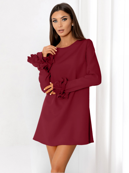 Sukienka trapezowa z...