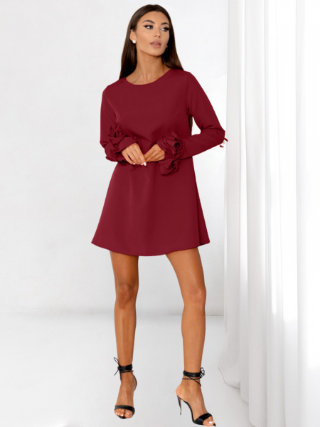 Sukienka trapezowa z... 2