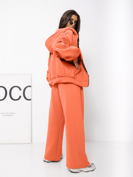 Komplet dresowy bluza i spodnie MELIA - brzoskwiniowy 2