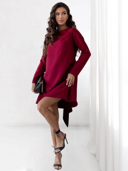 Sukienka trapezowa z... 2