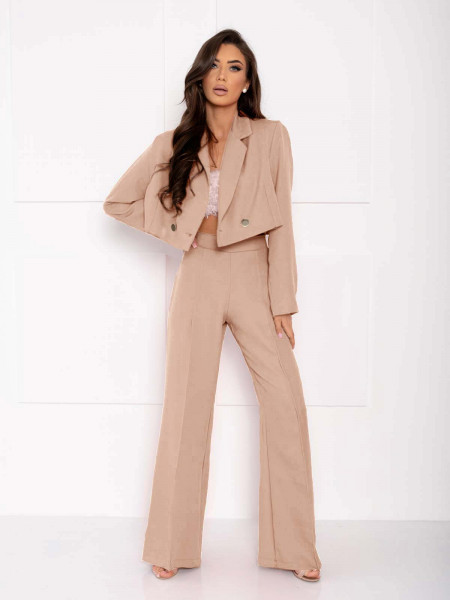 Garnitur z szerokimi...