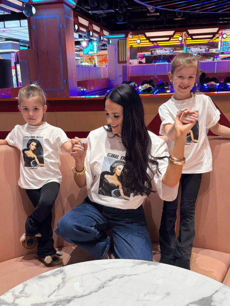 Bawełniana bluzka t-shirt NAOMI - wzór 1 2