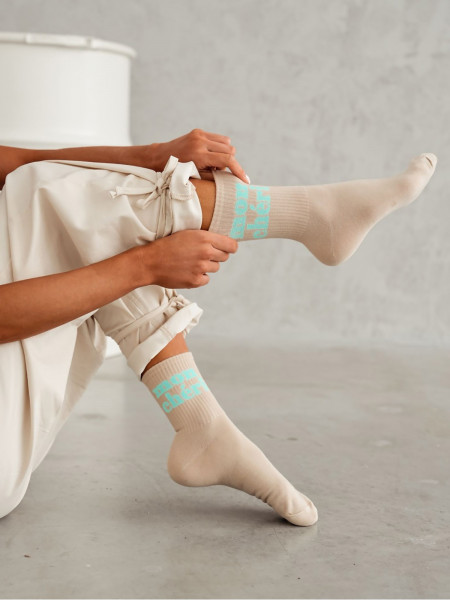 Skarpetki damskie MON CHERI - beżowe