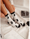 Skarpetki damskie KRÓLIKI - białe