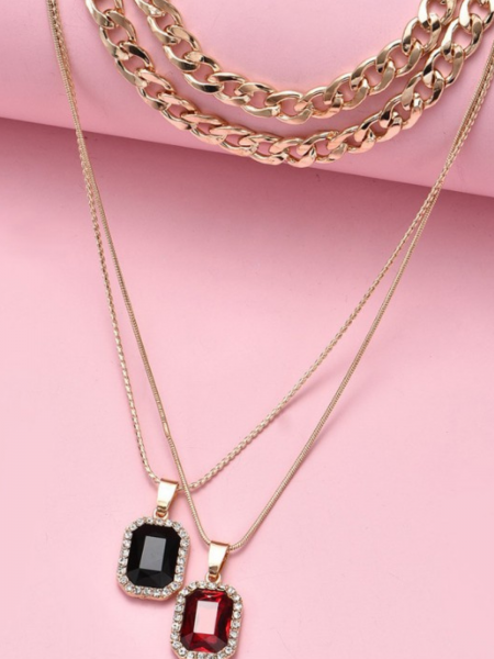 Naszyjnik delikatny multi -... 2