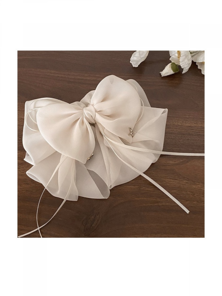 Duża tiulowa spinka do... 2