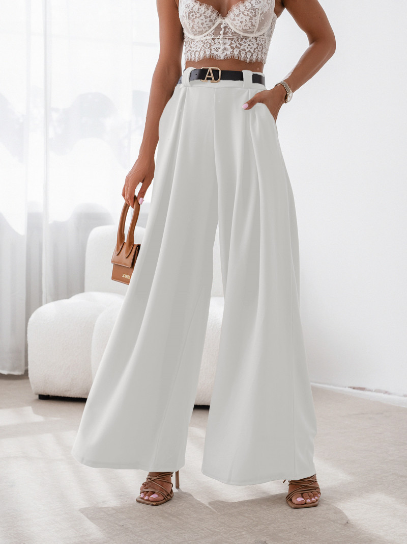 Spodnie z szeroką nogawką LIBERTY -...