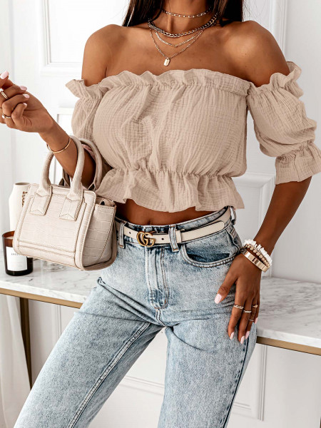 Muślinowa bluzka hiszpanka... 2