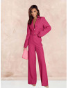 Garnitur z szerokimi spodniami YUKARI - fuksjowy