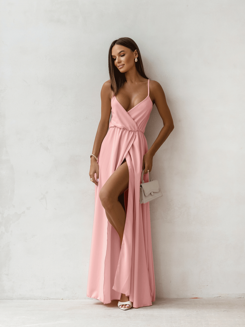 Sukienka maxi na ramiączkach SENTILA...