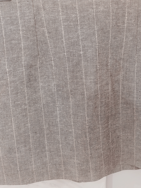 Dopasowana spódnica mini w paski ANETTE - szara 2