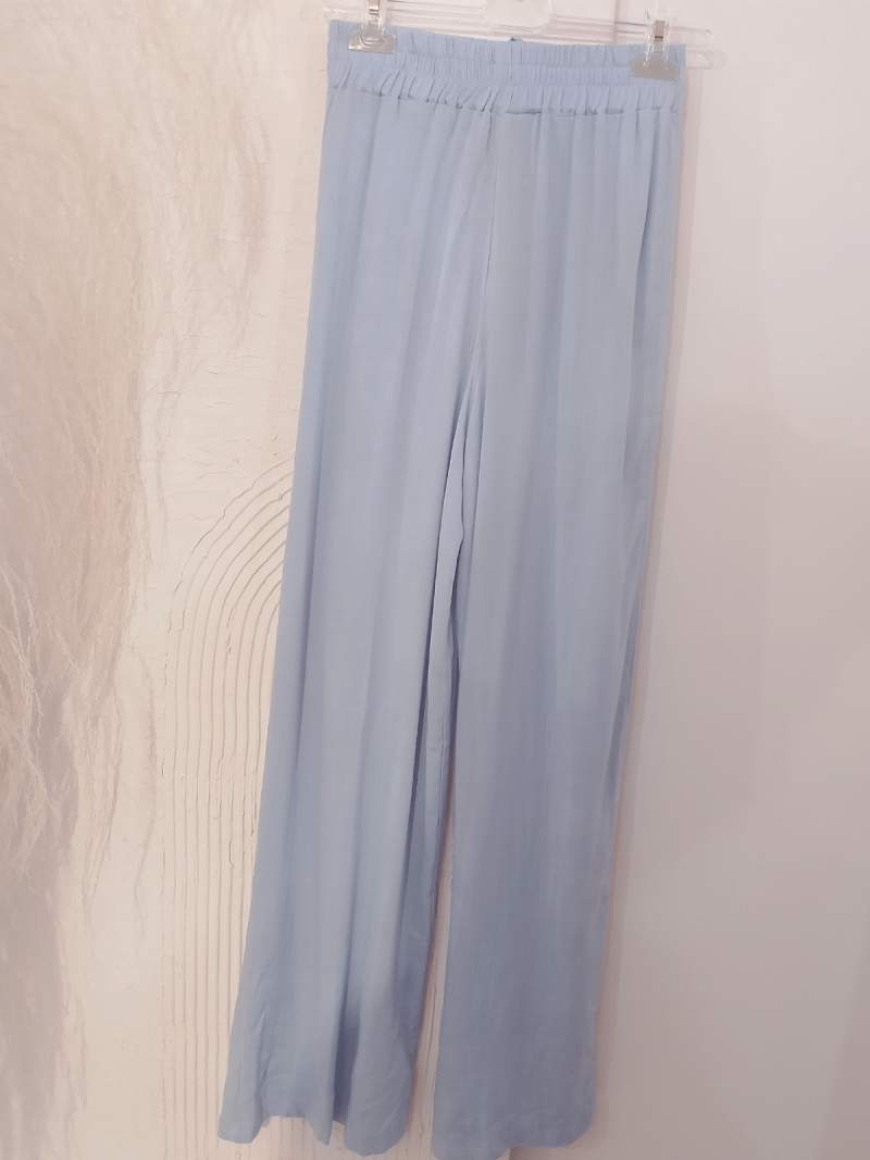 WP Wiskozowe spodnie z szerokimi...