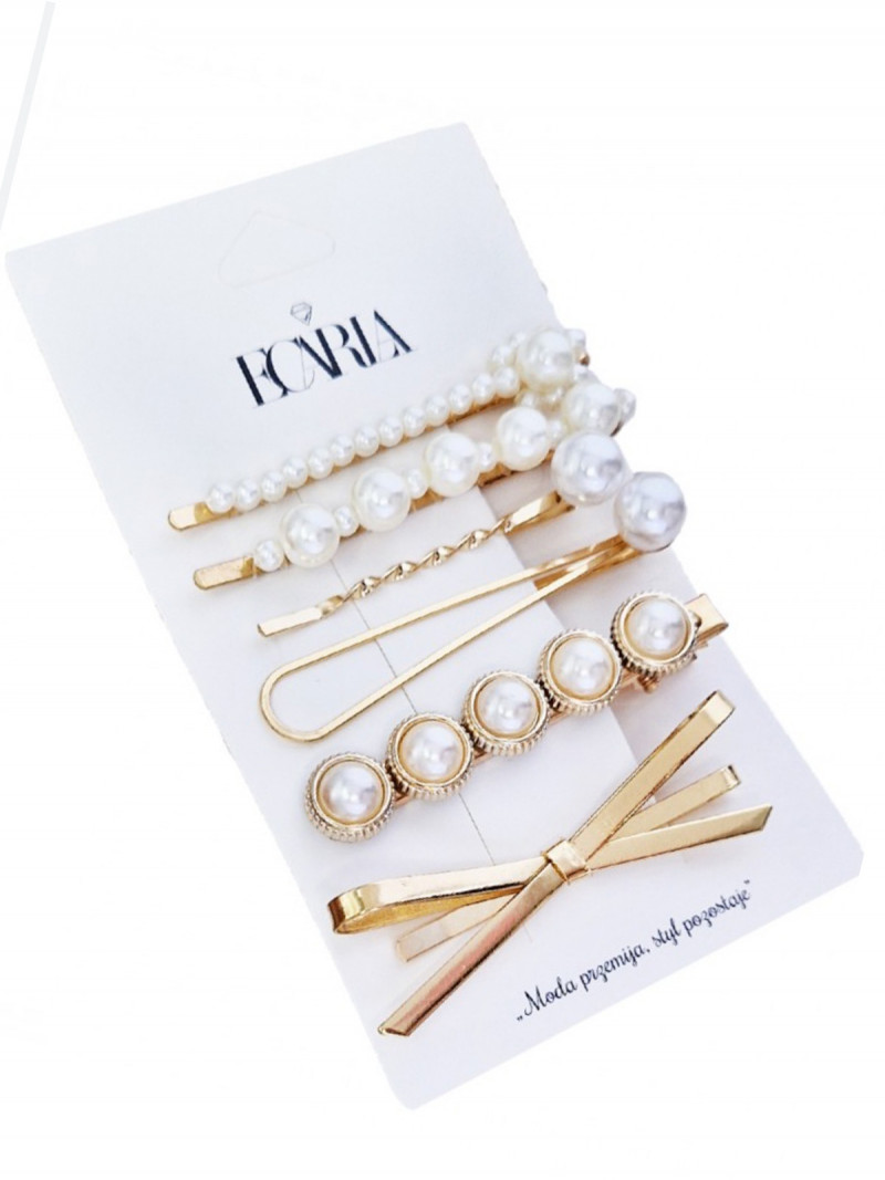 Spinki wsuwki do włosów zestaw 6 szt...