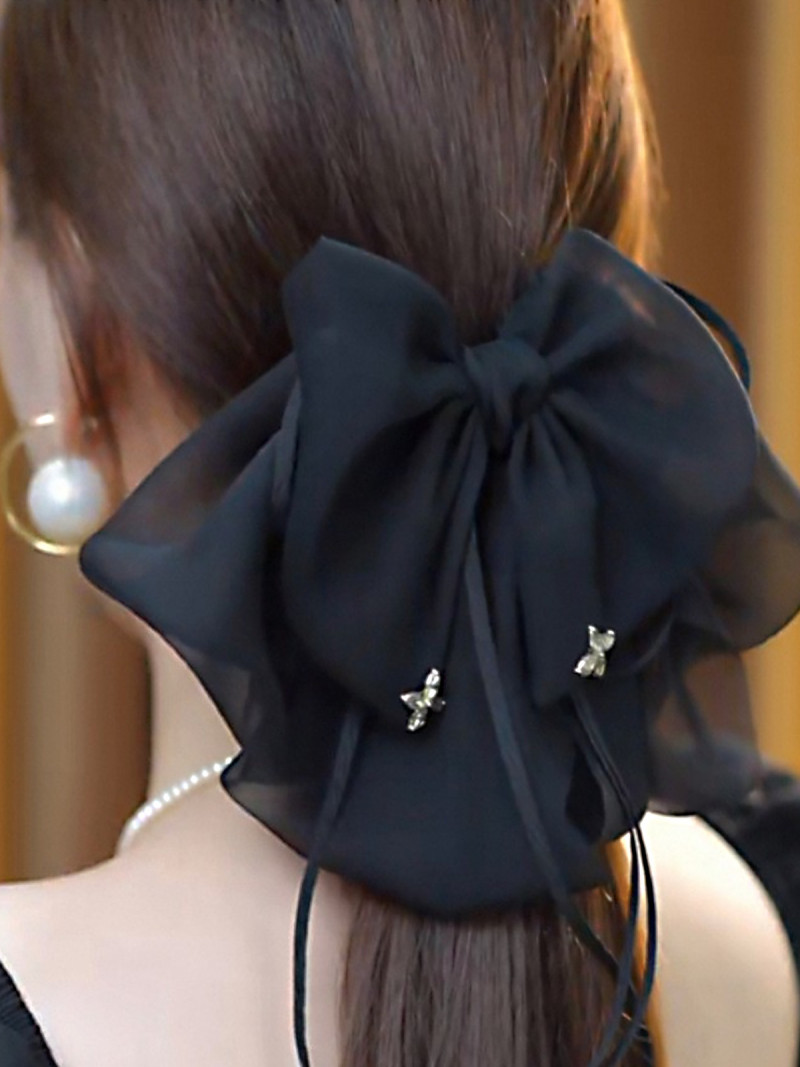 Spinka do włosów klamra kokarda...