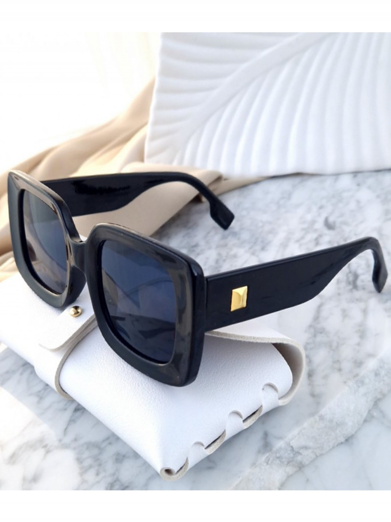 Okulary przeciwsłoneczne Premium - czarne