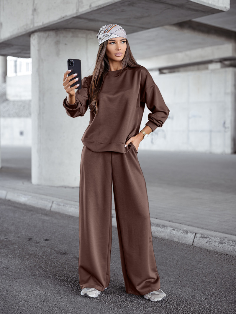 Komplet dresowy z wiskozy bluza i...